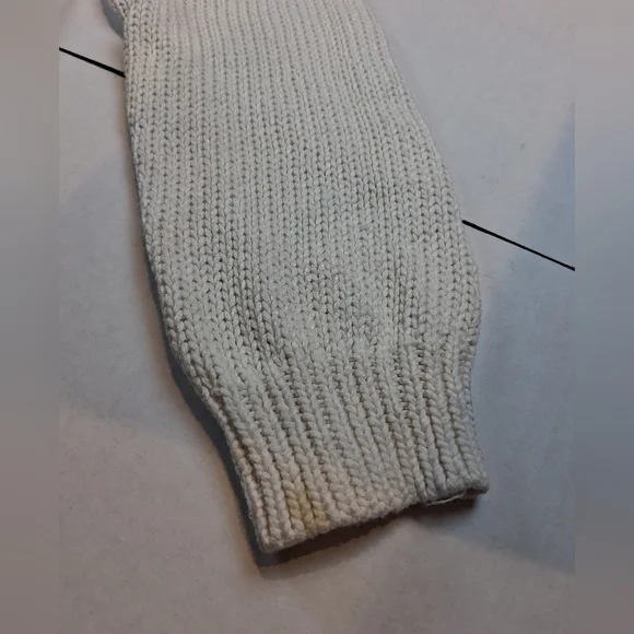 Banana Republic Milly Collection Open Knit Sweater XS White Cotton Classic - Picture 6 of 10